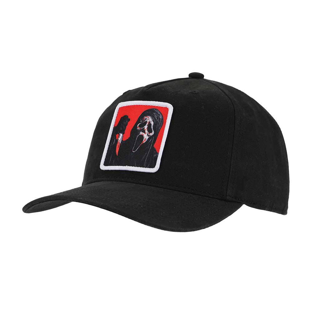 SCREAM - Ghost Face Sublimated Patch Hat (D06)